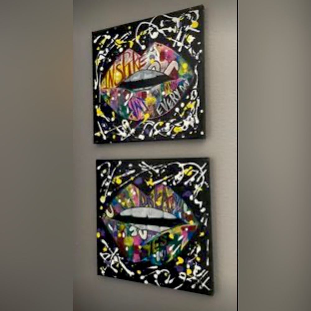 Original signed graffiti artwork